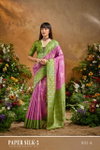 Paper Silk 02 By Rajtex Handloom Saree Wholesale Market In Surat